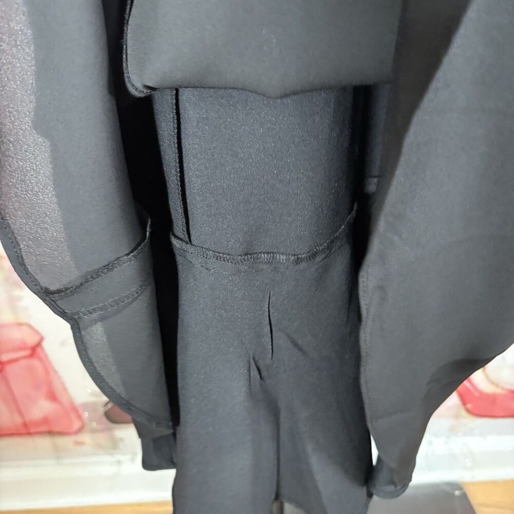 Black Midi Dress (Banana Republic) Sz 4- NWT - Picture 9 of 11